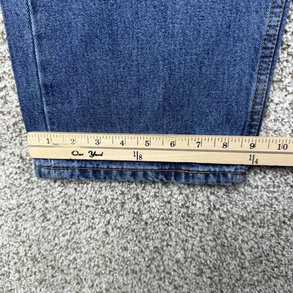 Levi's 505Jeans Mens Size 38x30 Blue Denim Pants Straight Leg Medium Wash Cotton